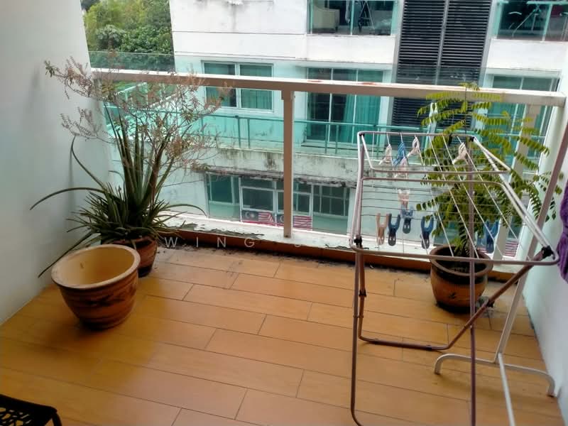 Service Residence for Rent at Chelsea @ Plaza Damas 3 - Wing Seow - Balcony - PropertyGuru.com.my