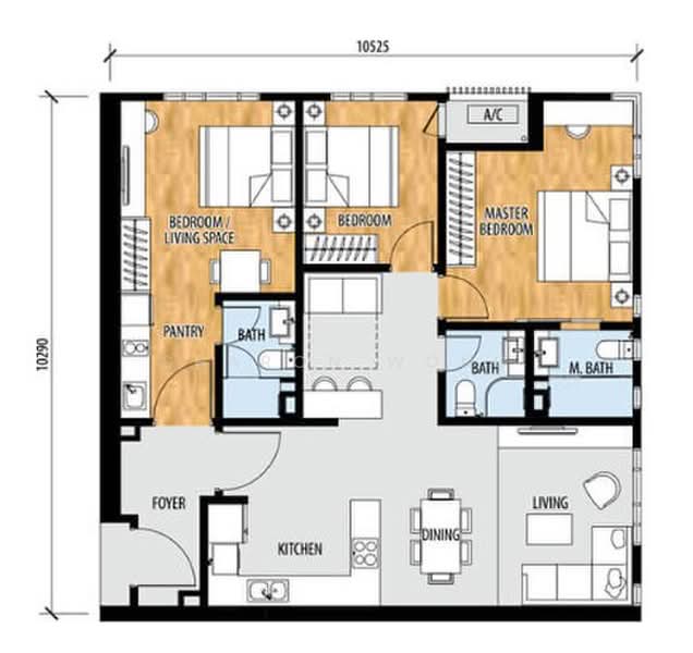 Kediaman Servis untuk Disewa di The Sentral Suites - Sharon Wong - PropertyGuru.com.my