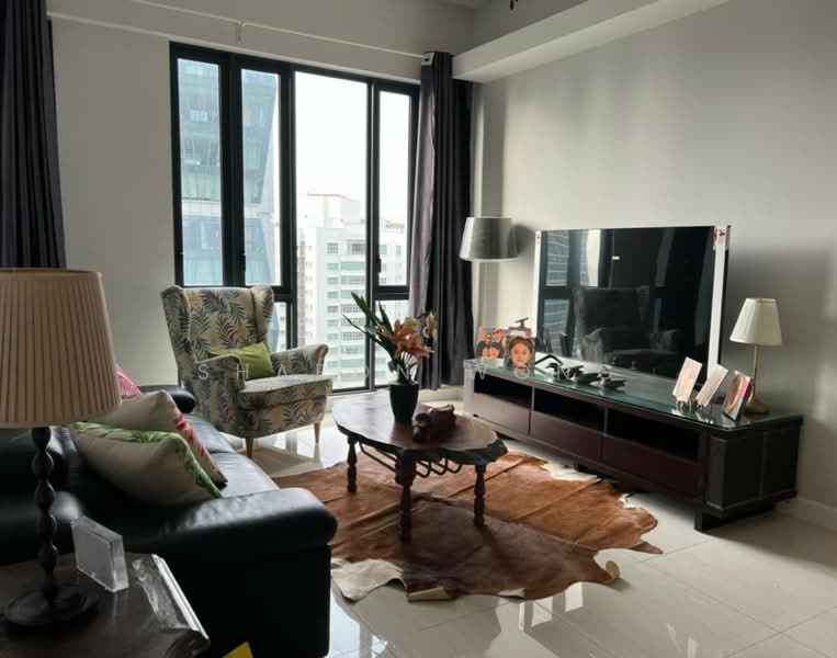 Kediaman Servis untuk Disewa di The Sentral Suites - Sharon Wong - Living Room - PropertyGuru.com.my
