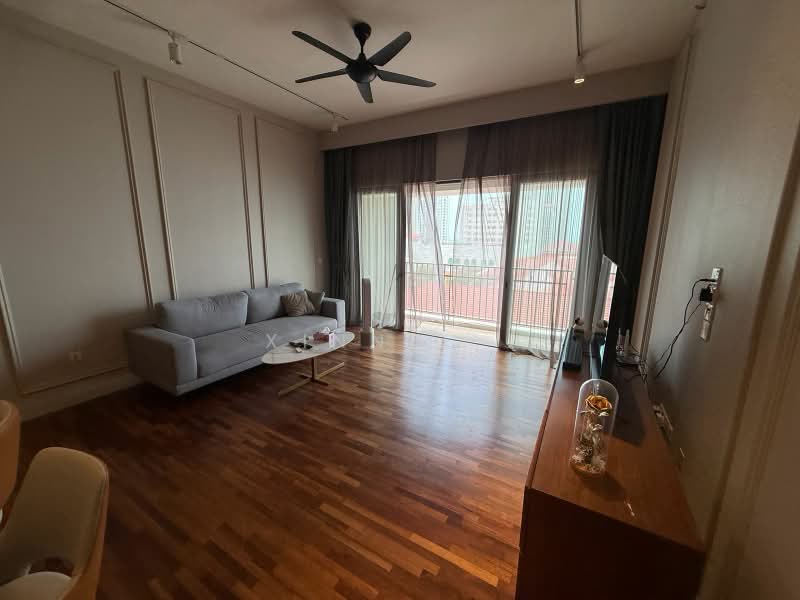 Kediaman Servis untuk Disewa di Straits Residences - Xinnee . - Living Room - PropertyGuru.com.my