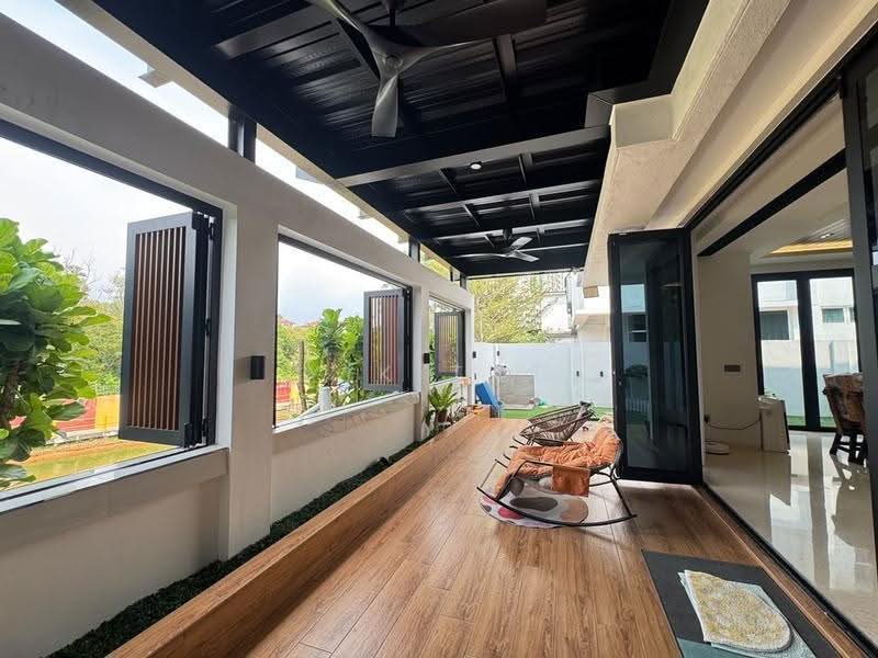 Semi-Detached House for Sale in Taman Austin Heights (Tebrau) - Yik Tat - Balcony - PropertyGuru.com.my
