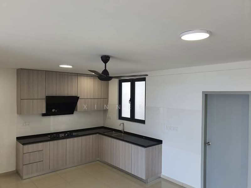 Condominium for Rent at The Golden Triangle Condominium - Xinnee . - Kitchen - PropertyGuru.com.my