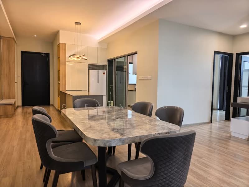Kondominium untuk Disewa di The Park Residence - Clement Toh - Dining Room - PropertyGuru.com.my