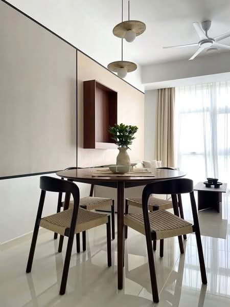 Service Residence for Rent at Met 1 Residences - Kim Ling - Dining Room - PropertyGuru.com.my