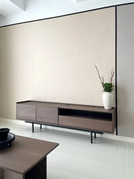 Service Residence for Rent at Met 1 Residences - Kim Ling - Living Room - PropertyGuru.com.my