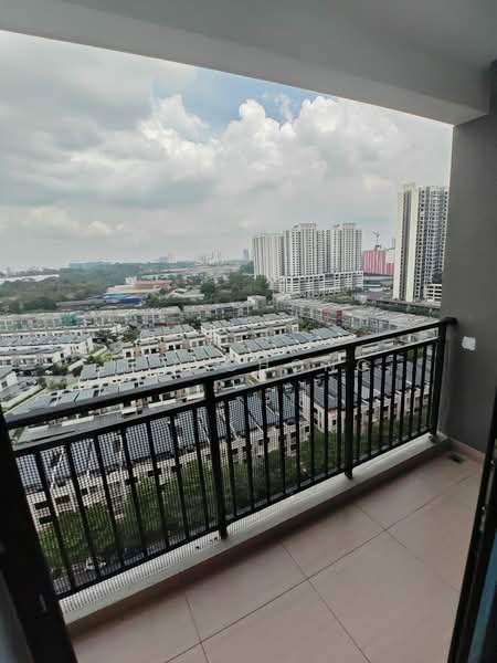 Service Residence for Rent at Country Garden Central Park - C.T Chong - Balcony - PropertyGuru.com.my
