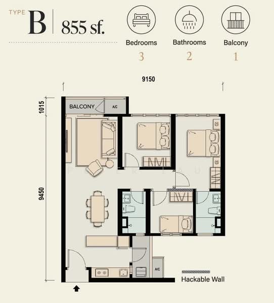 Service Residence for Sale at M Aspira - Peter Lau - PropertyGuru.com.my