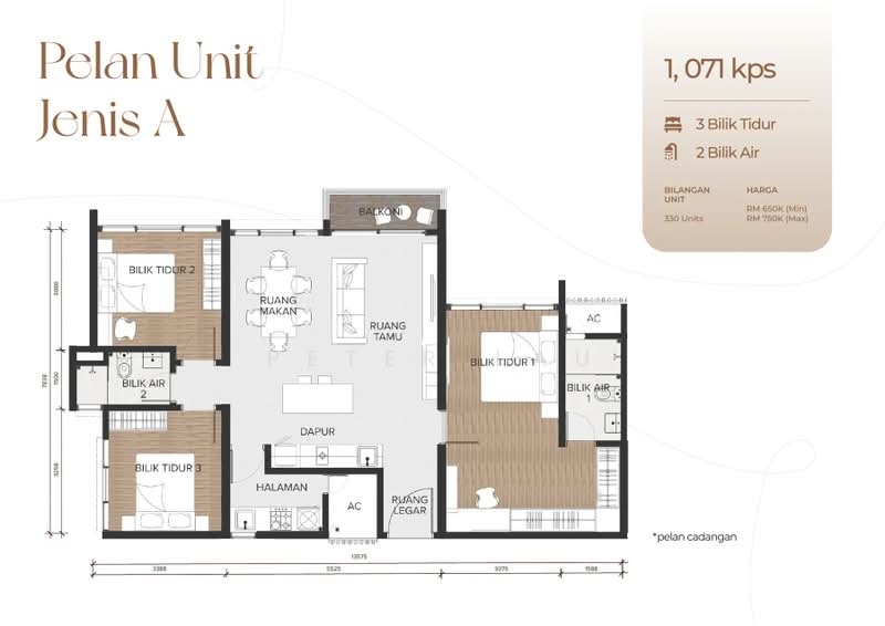 Kondominium untuk Dijual di Aurum Residence - Peter Lau - PropertyGuru.com.my