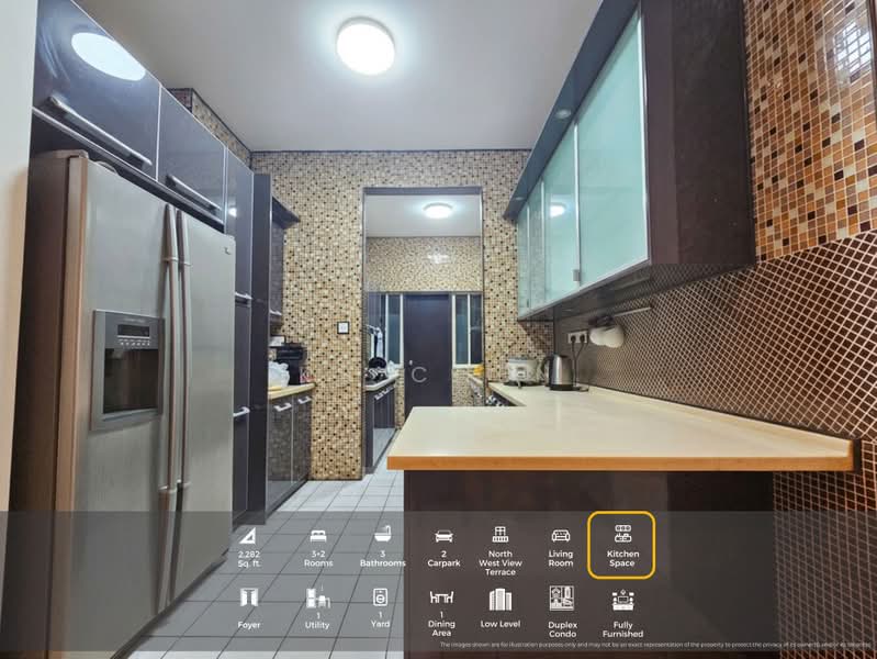 Condominium for Sale at Armanee Terrace - KS Chen - Kitchen - PropertyGuru.com.my