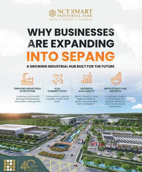 Factory for Rent in NCT Smart Industrial Park (Sepang) - Ester Chin - Exterior - PropertyGuru.com.my