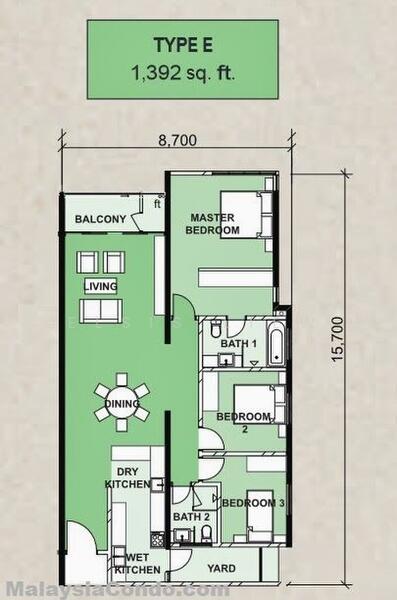 Kondominium untuk Dijual di Le Yuan Residence - Elsis Liew - PropertyGuru.com.my