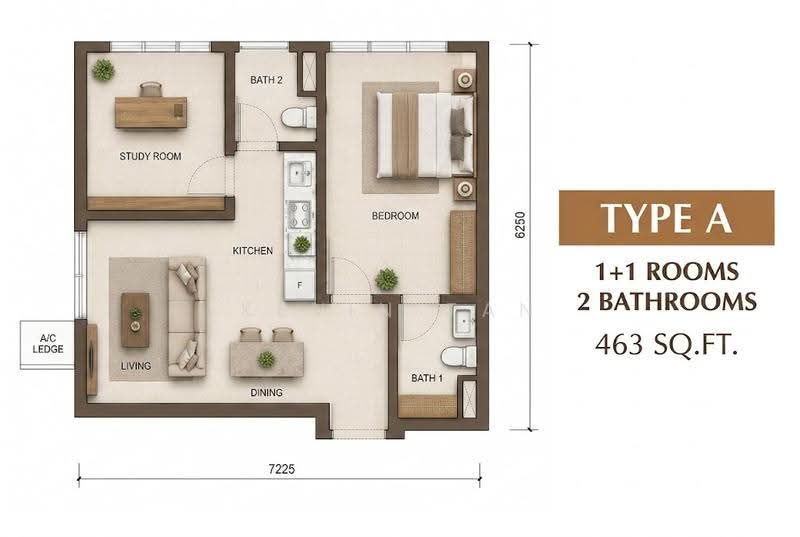 Service Residence for Sale at CTC SkyOne @ Bukit Chagar - Kevin Tan - PropertyGuru.com.my