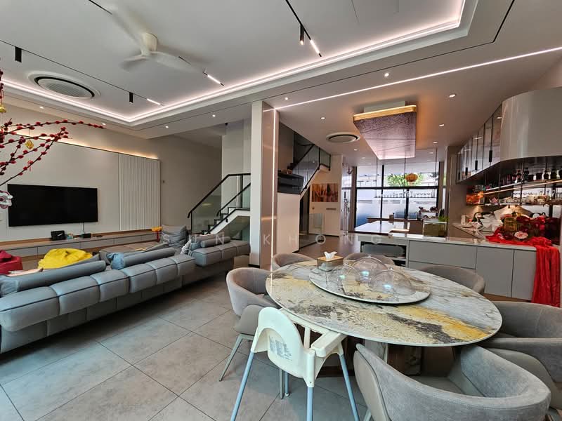 3.5-storey Terraced House for Sale in The Mansions (Desa Parkcity) - Sun Khong - Living Room - PropertyGuru.com.my