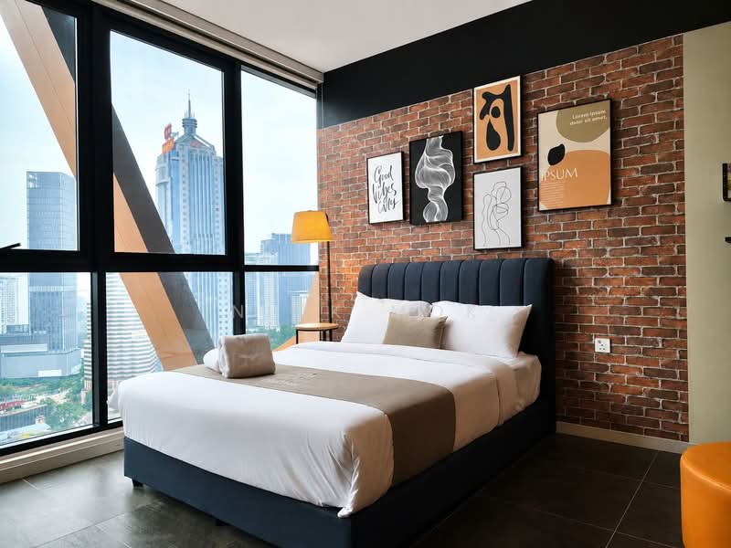 Kediaman Servis untuk Dijual di Scarletz Suites @ KL City Centre - Nick Mok - Bedroom - PropertyGuru.com.my