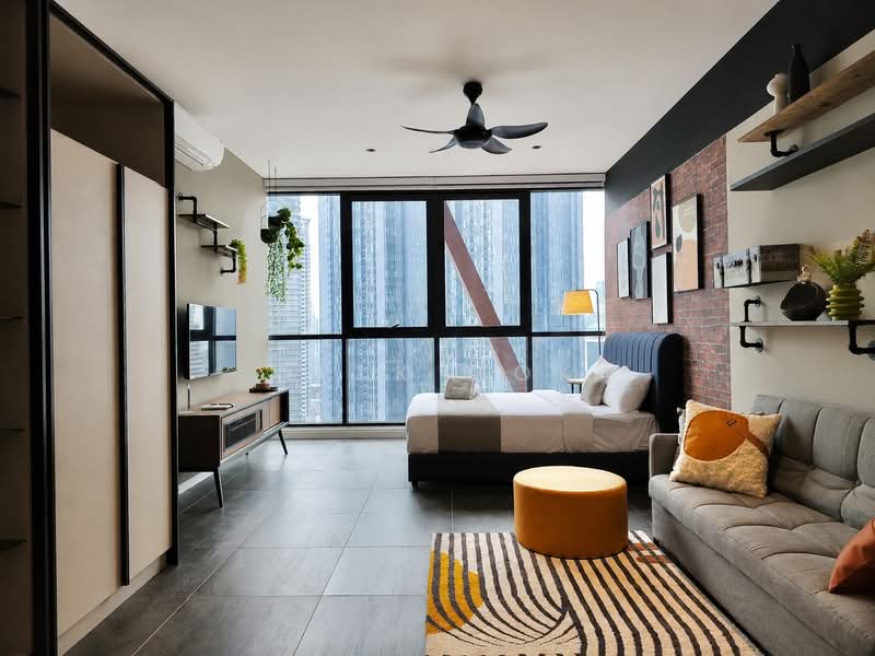 Kediaman Servis untuk Dijual di Scarletz Suites @ KL City Centre - Nick Mok - Bedroom - PropertyGuru.com.my