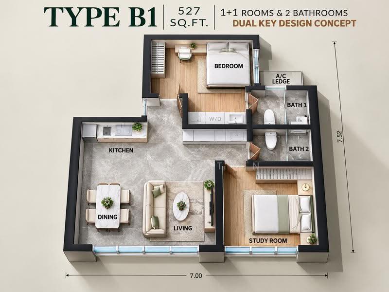 Service Residence for Sale at CTC SkyOne @ Bukit Chagar - Kevin Tan - PropertyGuru.com.my
