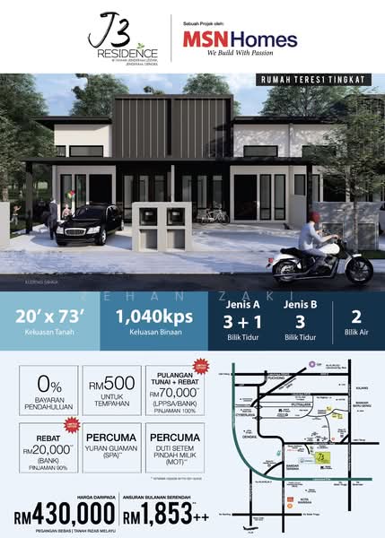 Terraced House for Sale in Dengkil (Selangor) - Zehan Zaki - PropertyGuru.com.my