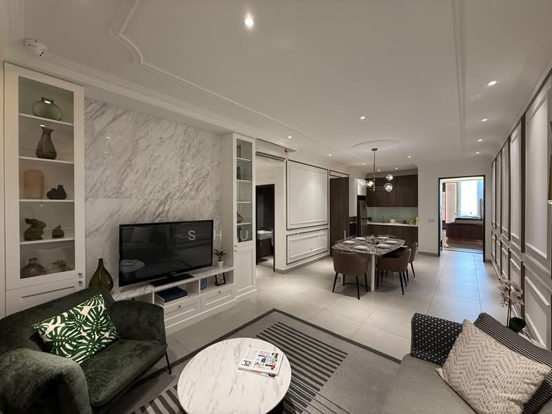 Rumah Bandar untuk Dijual di Kuchai Lama (Kuala Lumpur) - Shu Wai - Living Room - PropertyGuru.com.my