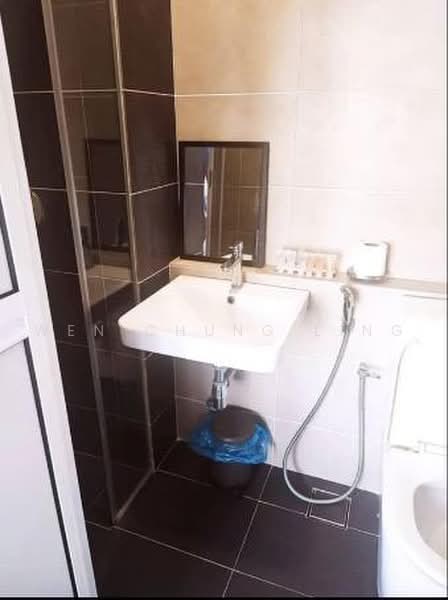 Service Residence for Rent at D'Pristine - Wen Chung Ling - Bathroom - PropertyGuru.com.my