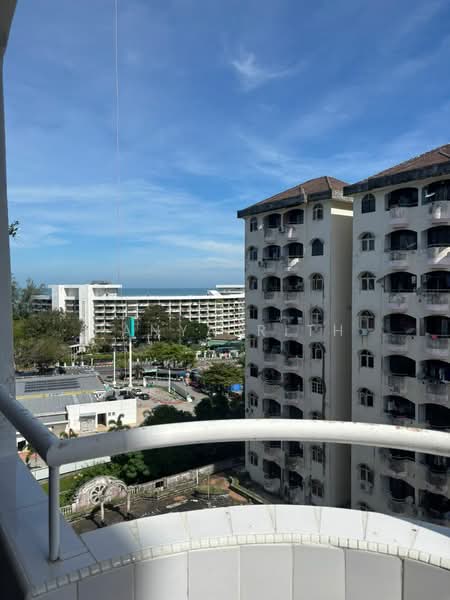 Apartment for Rent at Ferringhi Mutiara Apartment - Panya Rith - Balcony - PropertyGuru.com.my