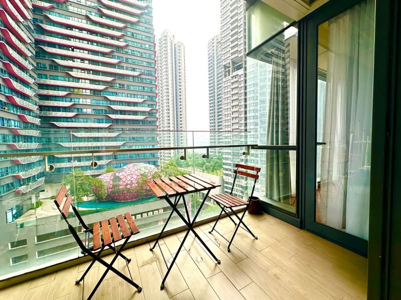 Service Residence for Rent at The Elements - Alan Lee - Balcony - PropertyGuru.com.my