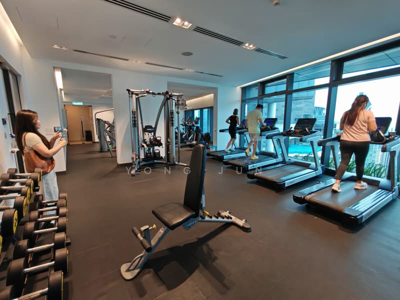 Kediaman Servis untuk Dijual di Eaton Residence - Yong Jun - Gym - PropertyGuru.com.my