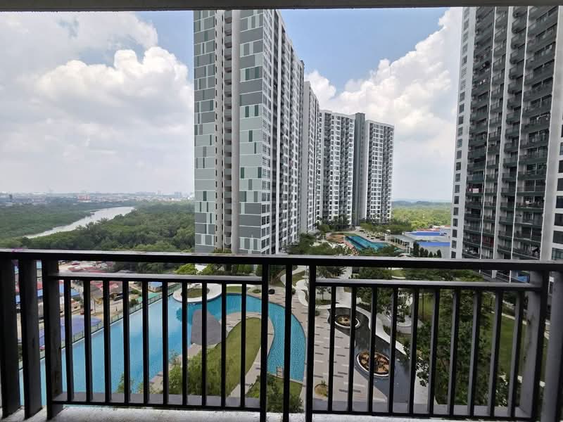 Kediaman Servis untuk Disewa di 8Scape Residence @ Sutera - Lui Lui - Balcony - PropertyGuru.com.my