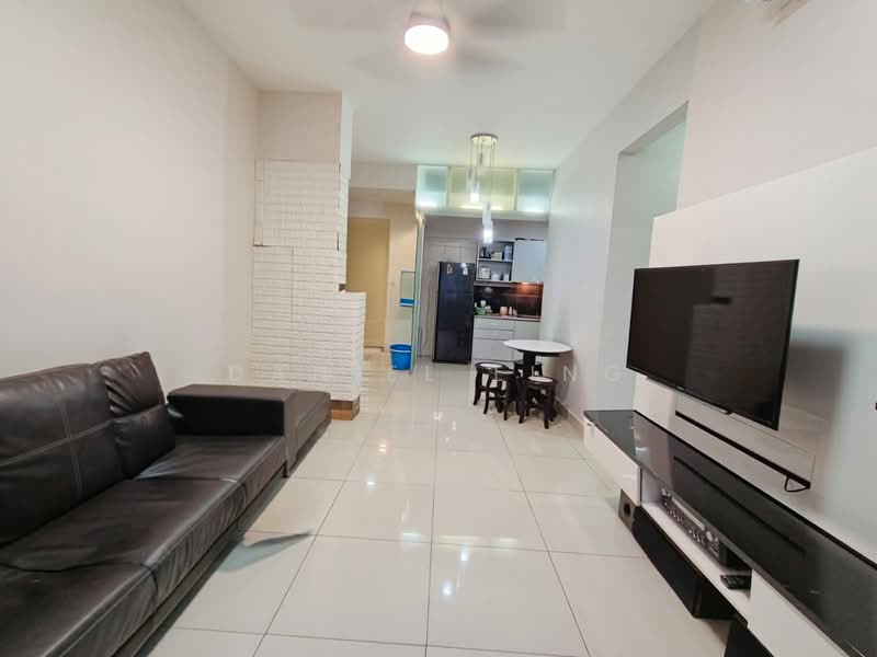 Service Residence for Rent at Greenfield Regency - Daniel Ling - Living Room - PropertyGuru.com.my