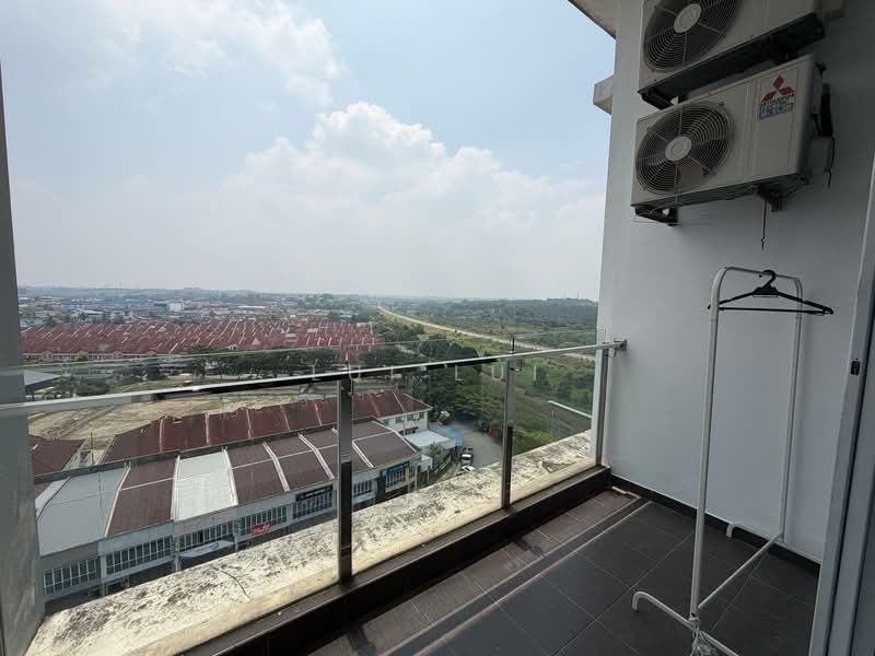 Service Residence for Rent at THE SENAI GARDEN (PANGSAPURI IMPIAN SENAI) - Lui Lui - Balcony - PropertyGuru.com.my