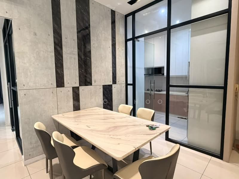 Kediaman Servis untuk Disewa di Le Pavillion - Joyce Hoo - Dining Room - PropertyGuru.com.my