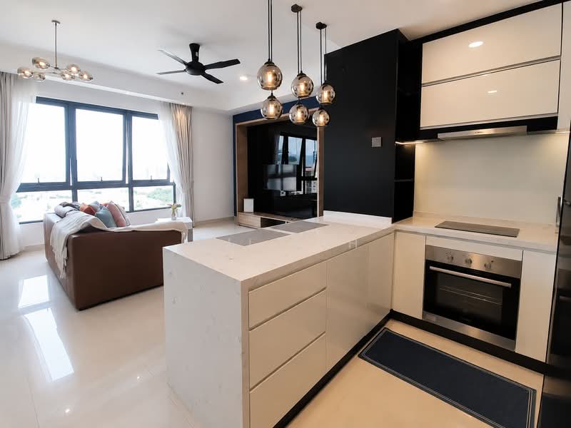 Kediaman Servis untuk Disewa di Novo Ampang - Wil Koh - Living Room - PropertyGuru.com.my