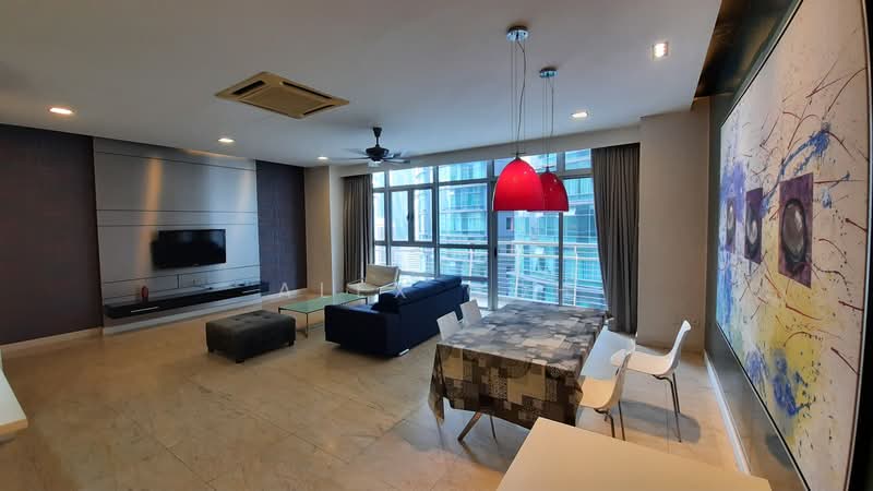 Condominium for Rent at Idaman Residence - Alex Goh - Living Room - PropertyGuru.com.my
