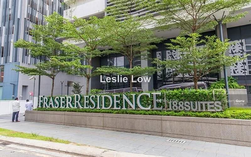 Kediaman Servis untuk Dijual di Fraser Residence (188 Suites) - Leslie Low - Exterior - PropertyGuru.com.my