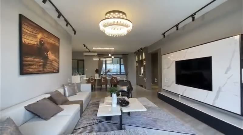 Kediaman Servis untuk Dijual di Baron Residence @ Lake City - Eugene Yee - Living Room - PropertyGuru.com.my
