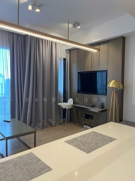 Service Residence for Sale at Star Residences One - Candy Soon - Living Room - PropertyGuru.com.my