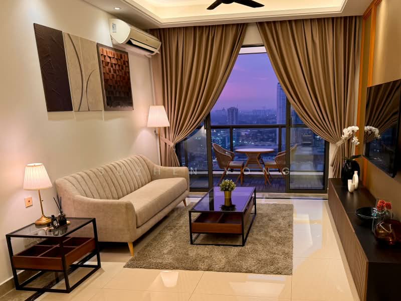 Service Residence for Rent at R&F Princess Cove Phase 1 - Suzhen Yong - Living Room - PropertyGuru.com.my