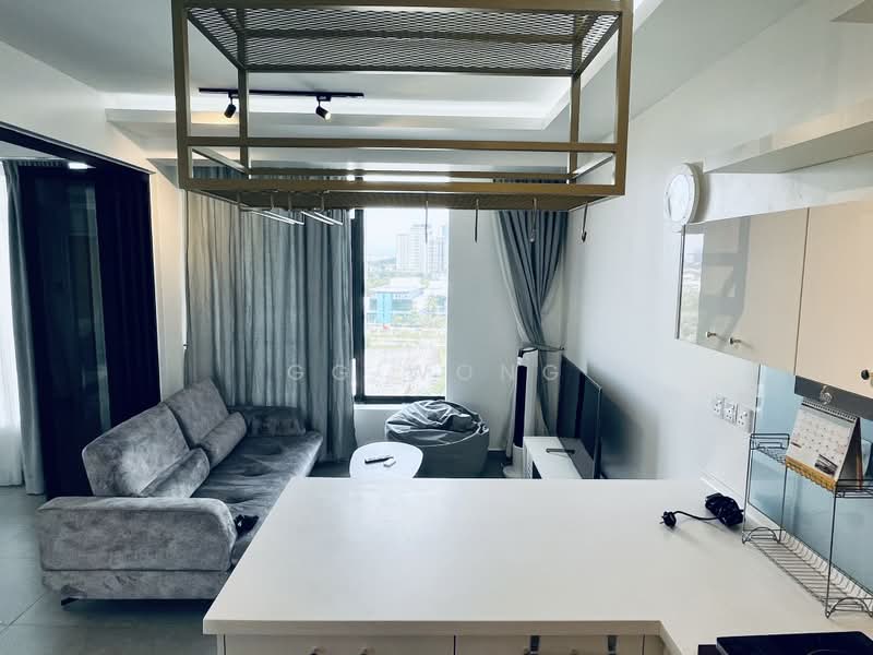 Service Residence for Rent at Kanvas SOHO - GG Wong - Living Room - PropertyGuru.com.my