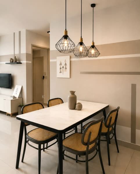 Condominium for Rent at Riverville Residences - Kent Yu - Dining Room - PropertyGuru.com.my