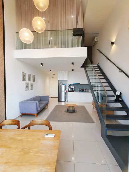 Service Residence for Rent at EkoCheras Service Residences - HWEI TENG CHAN - Living Room - PropertyGuru.com.my