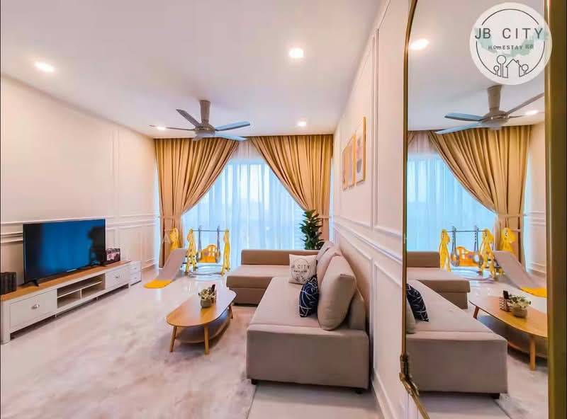 Condominium for Rent at Medini Signature - Jasmond Koh - Living Room - PropertyGuru.com.my