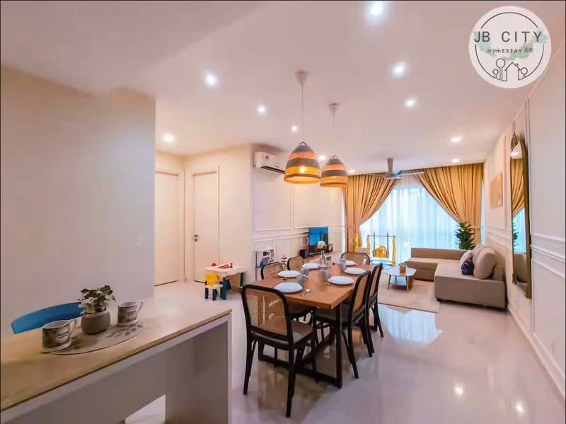Condominium for Rent at Medini Signature - Jasmond Koh - Living Room - PropertyGuru.com.my