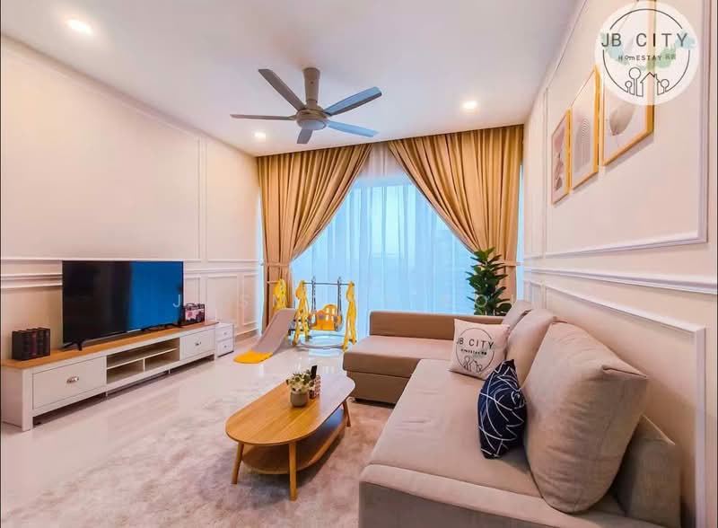 Condominium for Rent at Medini Signature - Jasmond Koh - Living Room - PropertyGuru.com.my