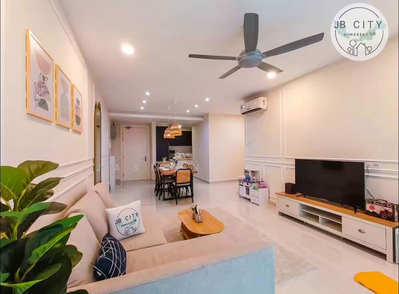 Condominium for Rent at Medini Signature - Jasmond Koh - Living Room - PropertyGuru.com.my