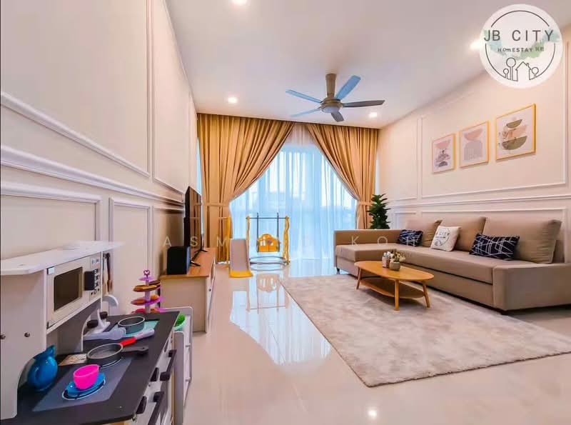 Condominium for Rent at Medini Signature - Jasmond Koh - Living Room - PropertyGuru.com.my