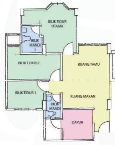 Pangsapuri untuk Dijual di Tasik Heights Apartment - Mohd Ridzuan - PropertyGuru.com.my