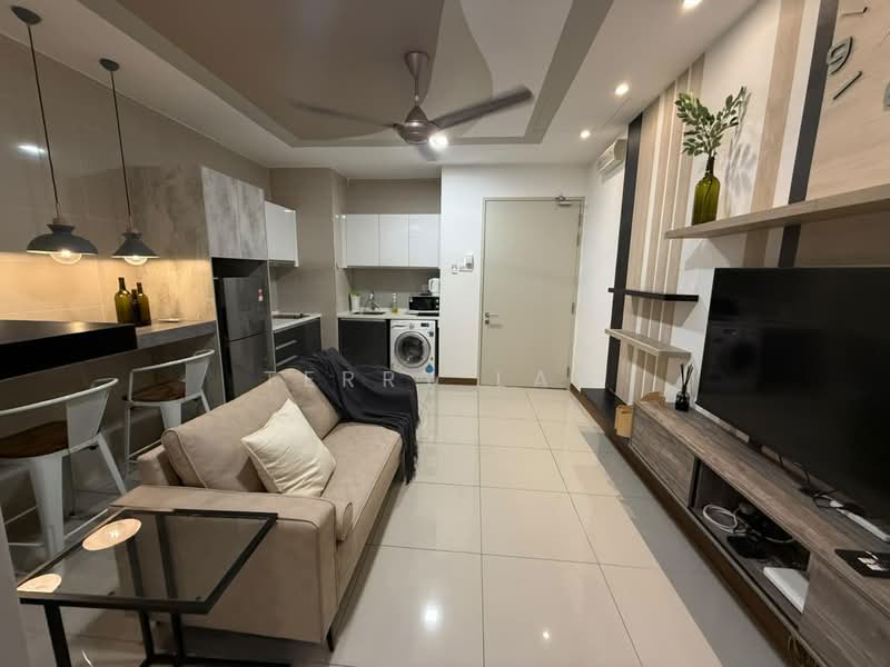Service Residence for Rent at KL Gateway Residences - Terry Law - Living Room - PropertyGuru.com.my