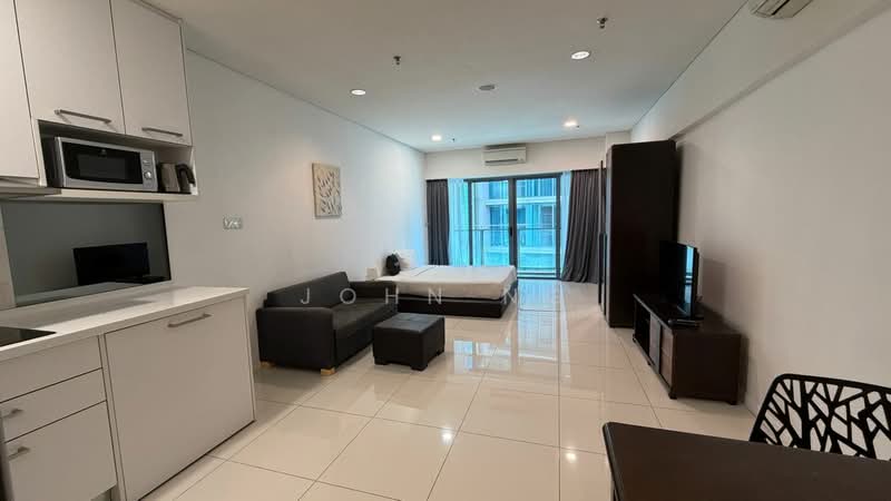 Kondominium untuk Disewa di Mercu Summer Suites - John Ng - Living Room - PropertyGuru.com.my