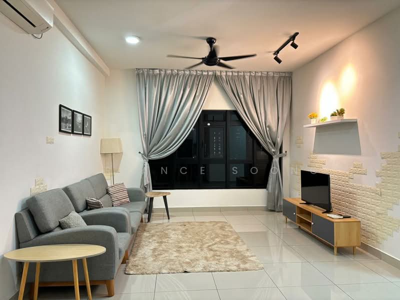 Kediaman Servis untuk Disewa di Meridin Suites @ The Meridin - Terrance Soong - Living Room - PropertyGuru.com.my