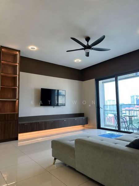 Kondominium untuk Dijual di TRIA Seputeh in 9 Seputeh, Kuala Lumpur - Kath Wong - Living Room - PropertyGuru.com.my