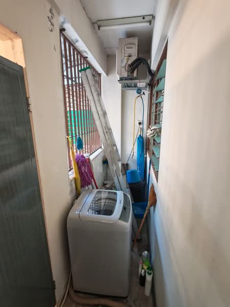 Flat for Sale at Pusat Perniagaan Jalan Raja Uda - Sunny Lok - Balcony - PropertyGuru.com.my